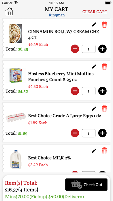 White's Foodliner Screenshot