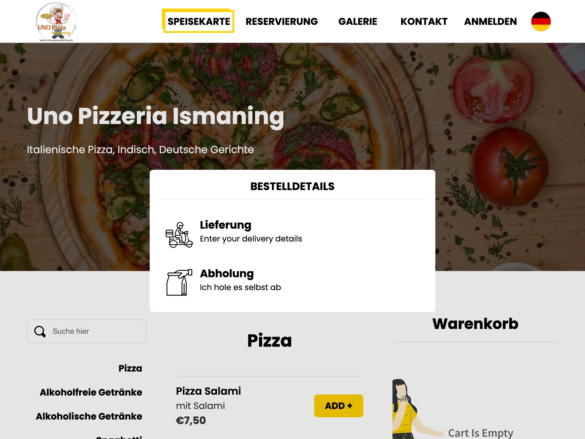 Uno Pizzeria Ismaning screenshot 2