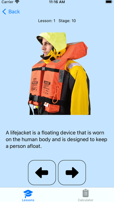 Personal Life-Saving Appliance Screenshot