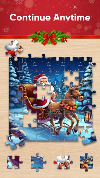 Christmas Game - Jigsaw Puzzle Screenshot