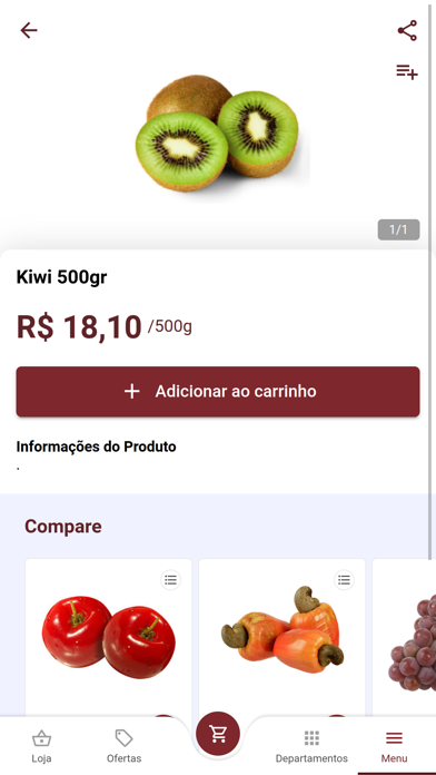 Golden em Casa - Supermercado Screenshot