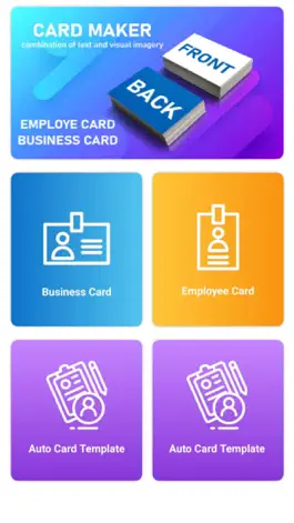 Game screenshot Employee ID Card Maker apk