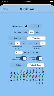 music theory rhythms • iphone screenshot 4