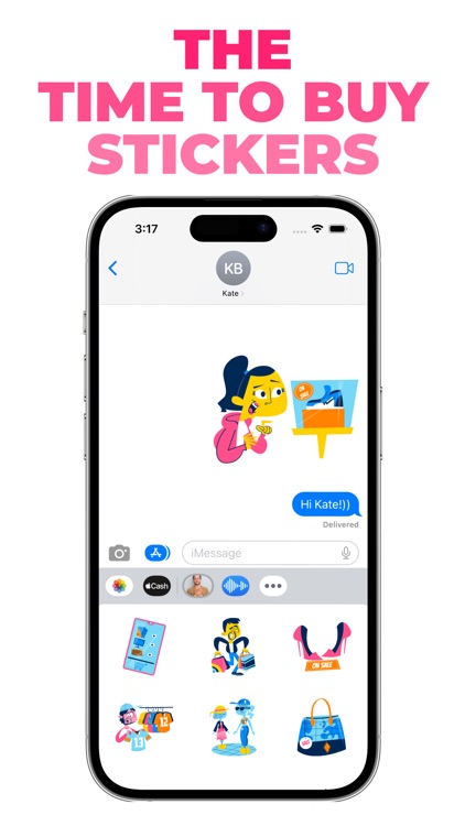 The Time to Buy stickers