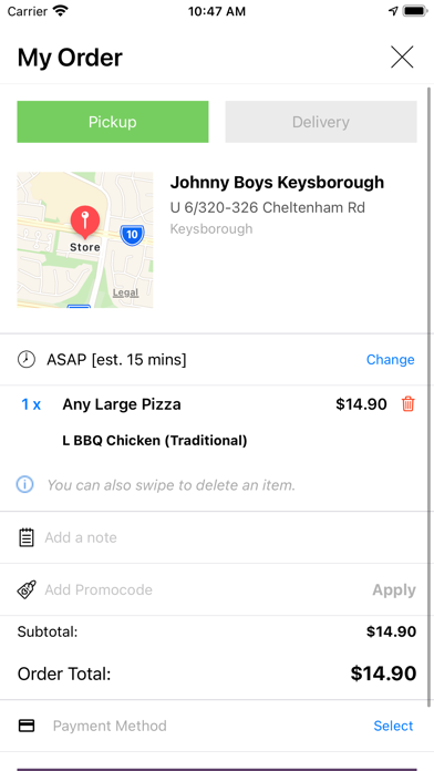 Johnny Boys Keysborough Screenshot