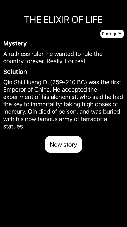 #3. Black Stories Mystery Riddles (iOS) 由: Cleto May