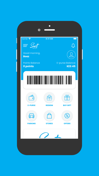 Sarit Loyalty App Screenshot