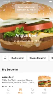 burgerim - burlington, ma iphone screenshot 2
