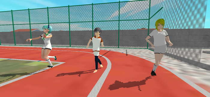 Anime High School Girl Teacher