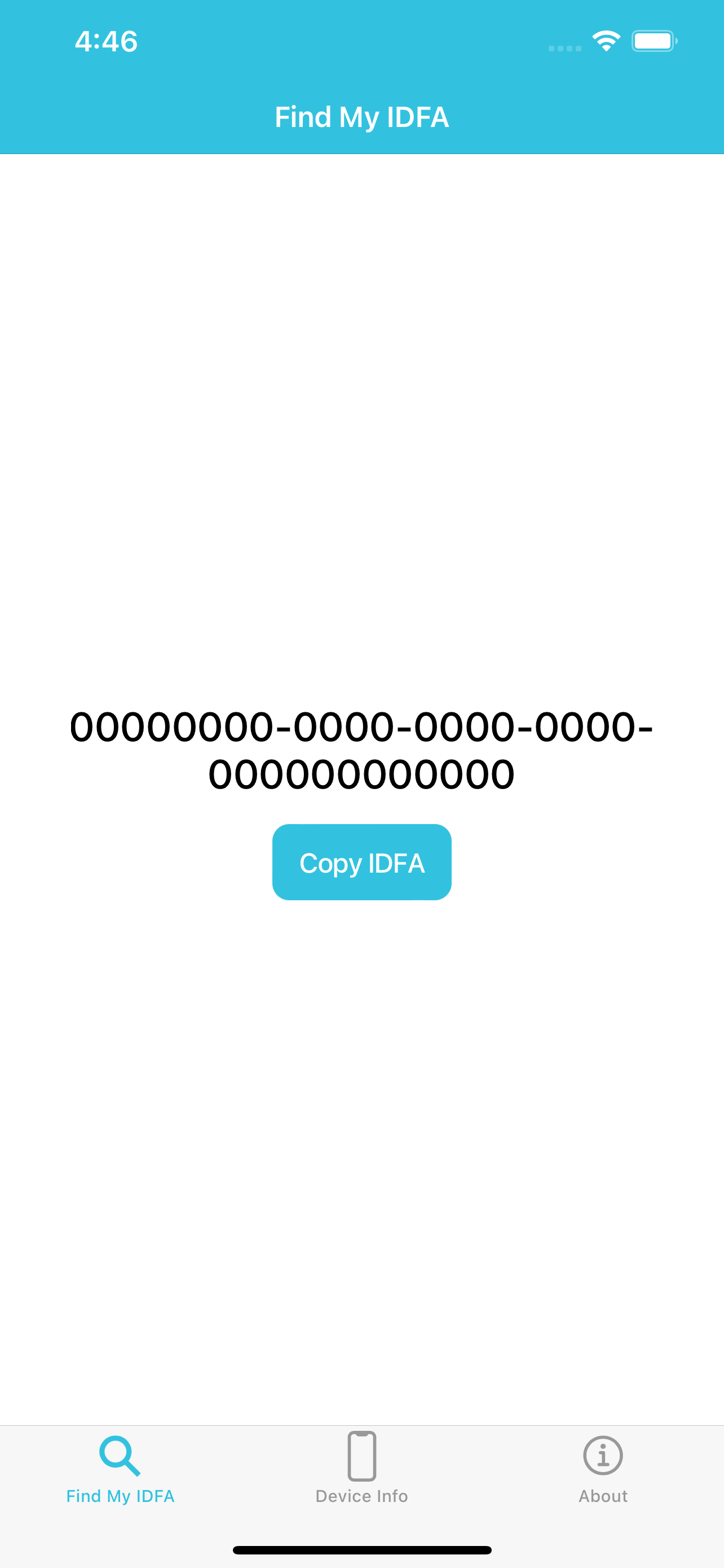 FindMyIDFA