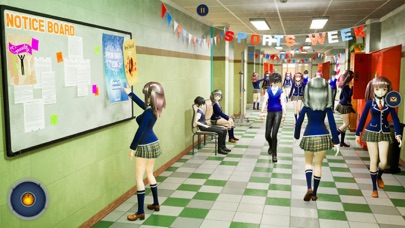 Anime High School Girl Sakura Screenshot