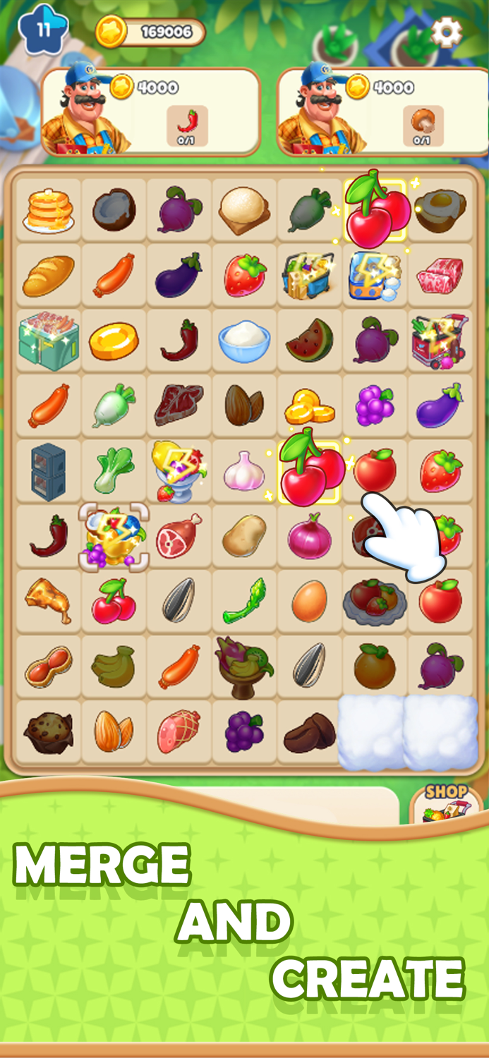 Farm Merge - Fun Merge Puzzle