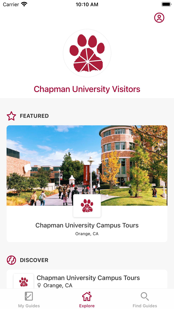 Chapman University Visitors
