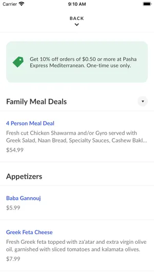 Pasha Mediterranean Grill screenshot 3