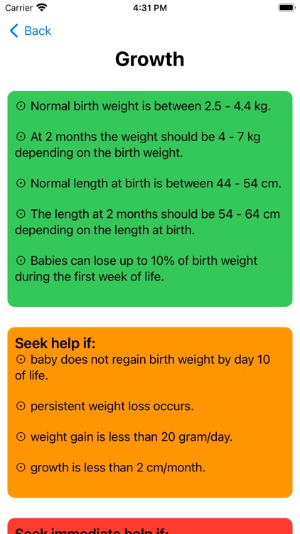 Baby Health 0-2 Months screenshot-6