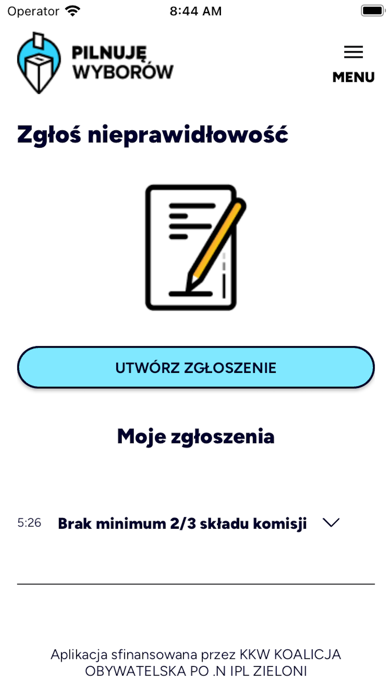 Pilnuję Wyborów Screenshot