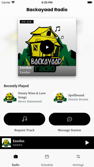 Backayaad Radio Screenshot