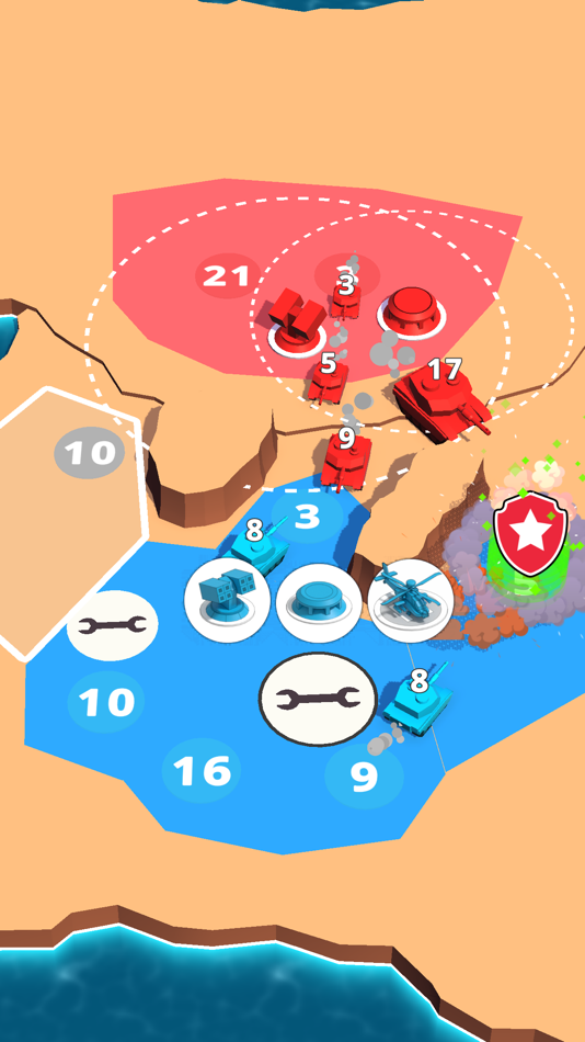#8. Mini Wars 3D (iOS) 由: Volodymyr Delinskyi