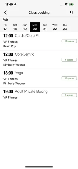 Game screenshot VP Fitness apk