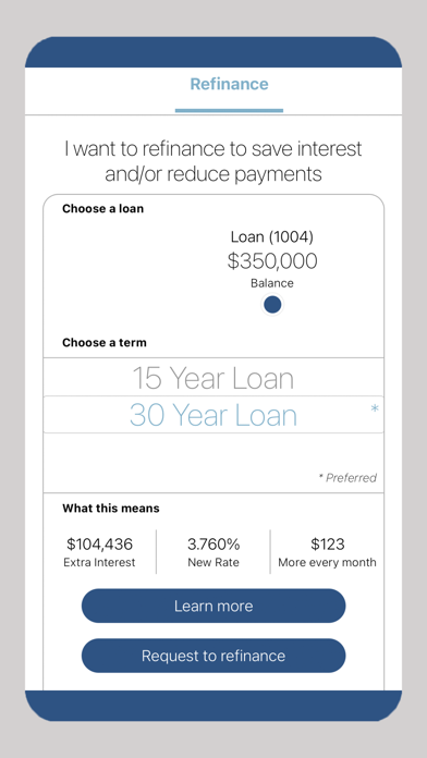 MyNOVA Servicing Screenshot