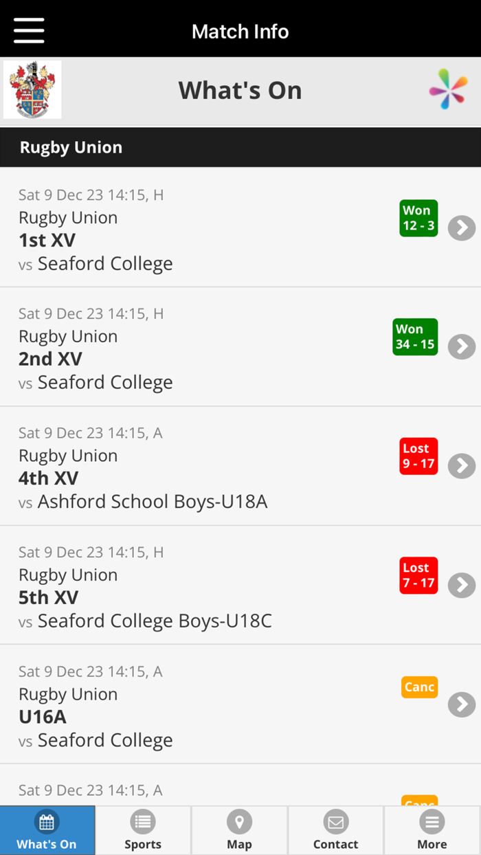 Tonbridge School Sport