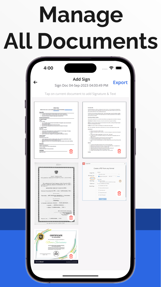 #5. Signature Scan - Digital Sign (iOS) 由: Sagar Rudani