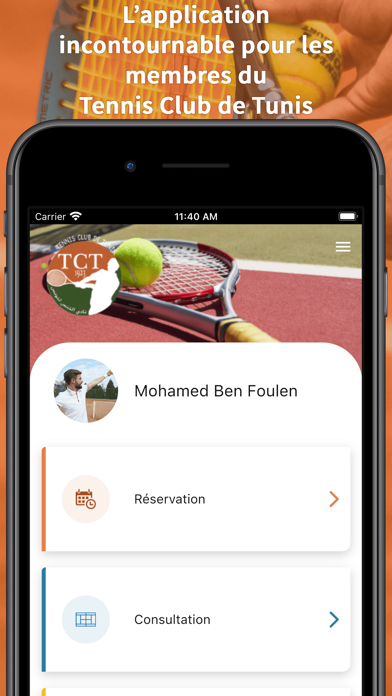Tennis Club de Tunis Screenshot