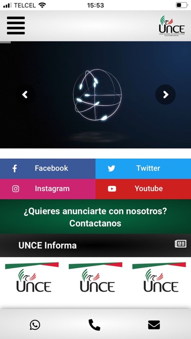 UNCE Screenshot