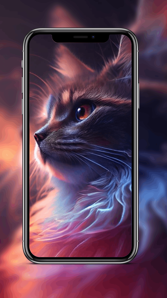#6. Cute Cat Wallpapers (iOS) di: Krishnaiah Indyala