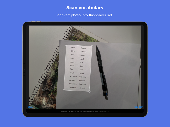 Snapcards - Learn Vocabulary