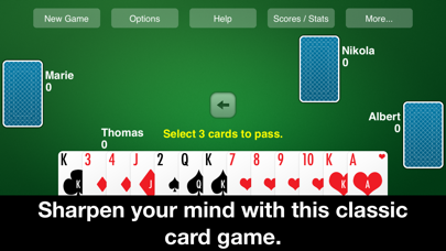 Hearts Card Game—New Classic Screenshot