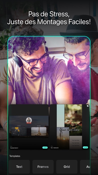 Screenshot #3 pour Filma - Video Editor Music io