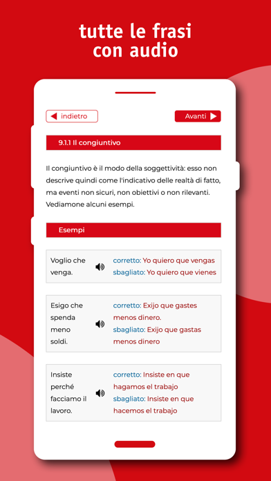 corso di spagnolo Screenshot