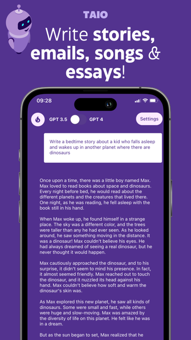 TAIO - The AI Opinion Screenshot