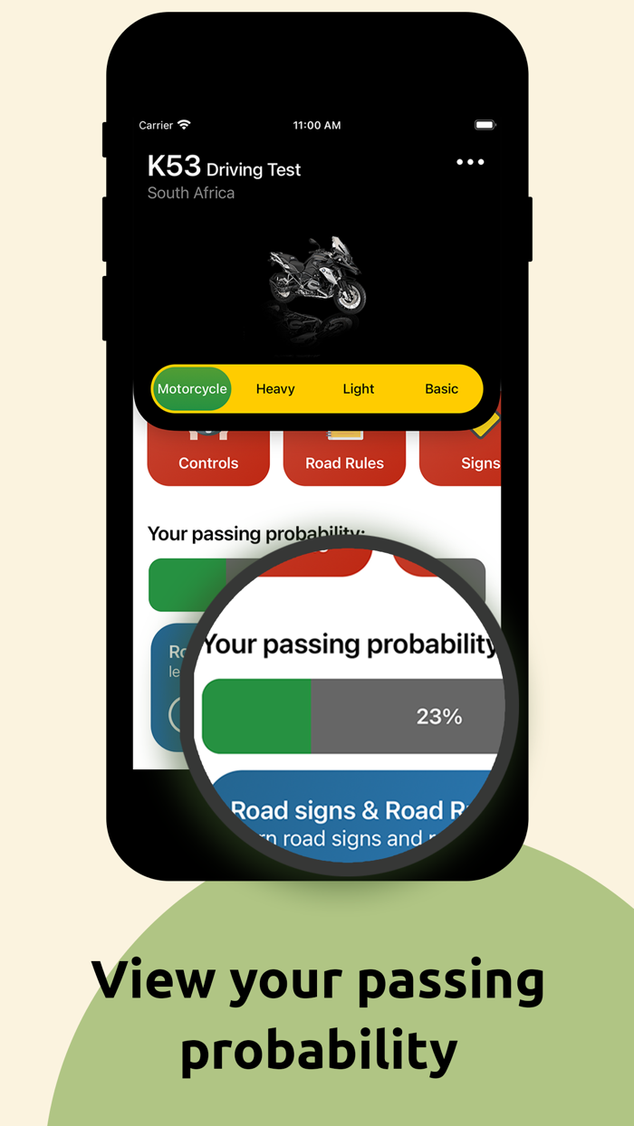 K53 South Africa Driving Test