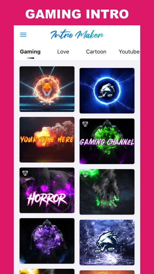 #2. Intro Maker -Video Intro Outro (iOS) 由: Nothern Studio
