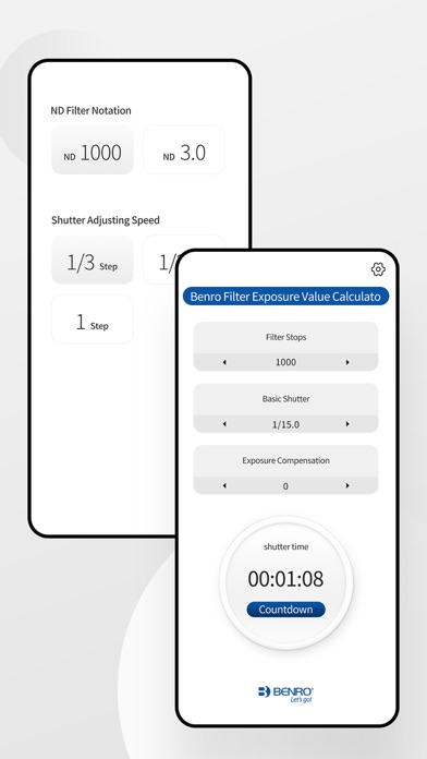 Screenshot #3 pour BENRO Filter Calculator