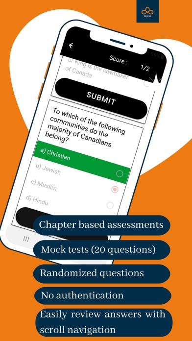 Screenshot #2 pour Citizenship Test - Canada