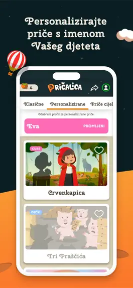 Game screenshot Pričalica - Priče za djecu apk