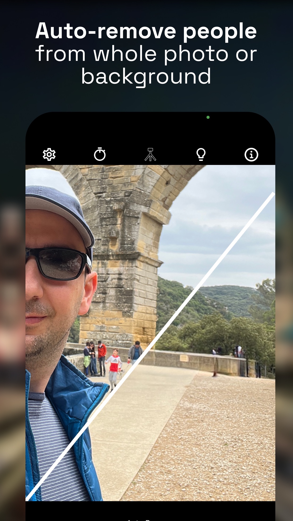 Screenshot do app NeuralCam:Bokeh & NightMode