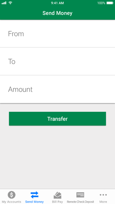 Desjardins Bank Mobile Screenshot
