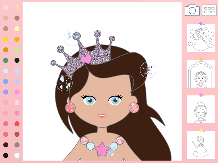 Princess Coloring Kid Toddler