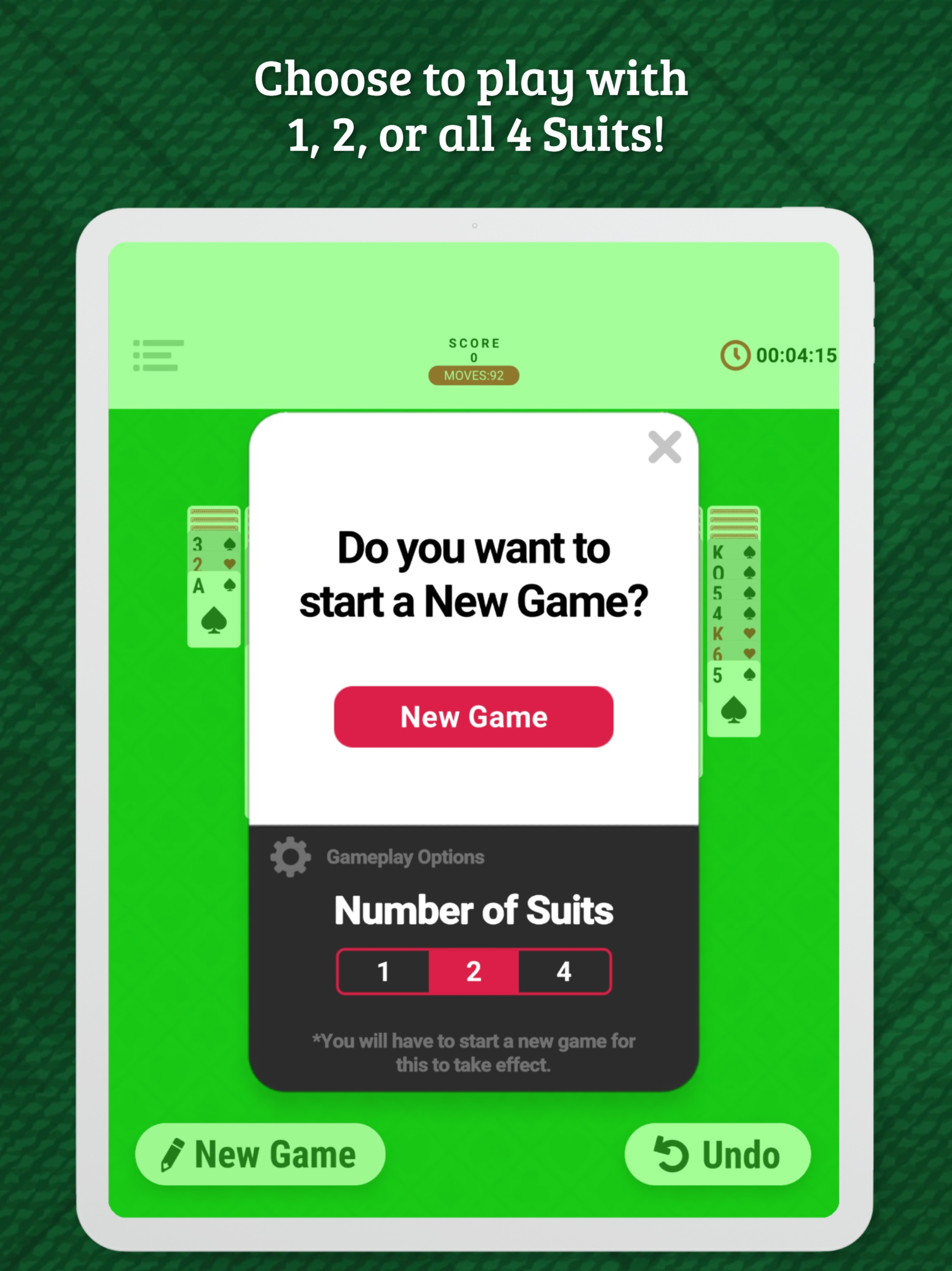 Spider Solitaire Infinite screenshot 10