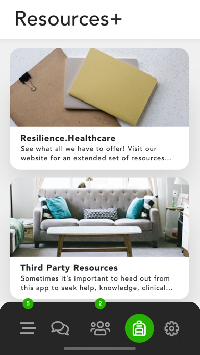 Resilience.Healthcare Screenshot