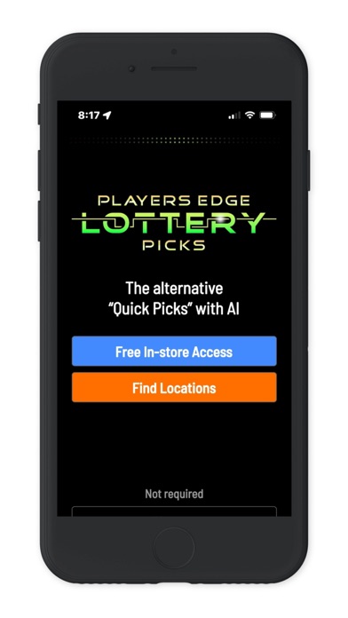 Players Edge Lottery Picks Screenshot