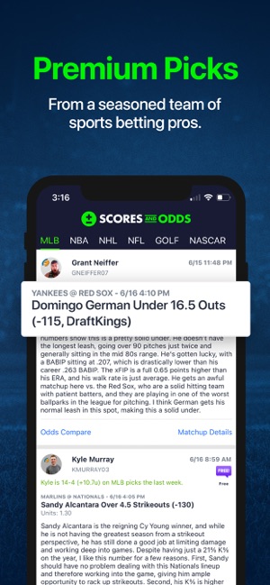 Scores and odds nfl top