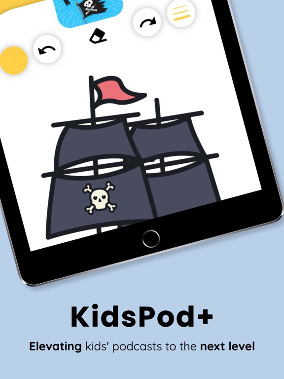 KidsPod - Podcasts for Kids iPad screenshot 8 - Entertainment app