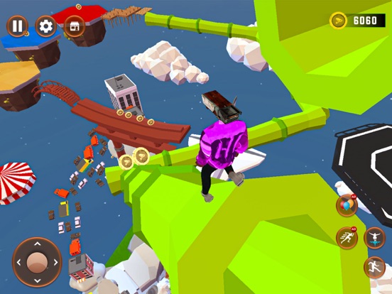 Parkour Jump Up: Go Ascend iPad screenshot 3 - Games app