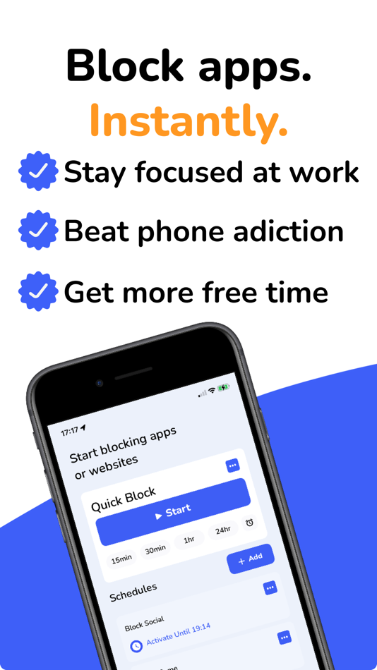 #1. Blocker App: Block app, Focus (iOS) 由: TOMOSIA VIET NAM COMPANY LIMITED