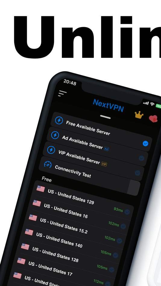 #1. NextVPN: Fast Safe VPN Proxy (iOS) 来自: Surf Safe Network Ltd